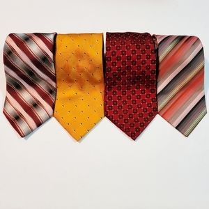 Bundle of 4 Silk Ties